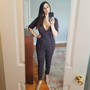 Abercrombie & Fitch Paisley Jumpsuit, Size Medium, 100% Viscose, very soft